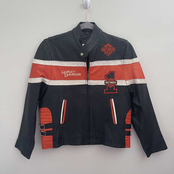 harley davidson kids leather jacket